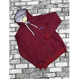 Фотография Кофта спортивная мужская 23-1 wine р.M-2XL "VICTORY" недорого оптом от прямого поставщика