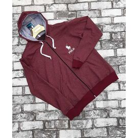 Фотография Кофта спортивная мужская 23-1-1 wine р.M-2XL "VICTORY" недорого оптом от прямого поставщика