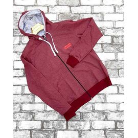 Фотография Кофта спортивная мужская 23-1-2 red р.M-2XL "VICTORY" недорого оптом от прямого поставщика