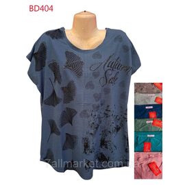 Туніка жіноча літня, батал р-ри 5XL-8XL(56-64)(мікс кв) "NICOLAS" недорого від прямого постачальника