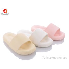 Фотография Шлепки женские облегченные Лето 8631 mix (12 пар р.36-41) "SCARRHETT" недорого оптом от прямого поставщика