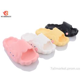 Фотография Шлепки женские облегченные Лето 862 mix (12 пар р.36-41) "SCARRHETT" недорого оптом от прямого поставщика