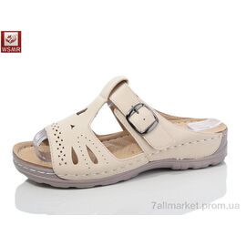 Шльопанці жіночі полегшені Літо 8887-3 (8 пар р.37-42) "WSMR" недорого оптом від прямого постачальника