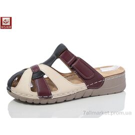 Шльопанці жіночі полегшені Літо 8885-5 (8 пар р.37-42) "WSMR" недорого оптом від прямого постачальника