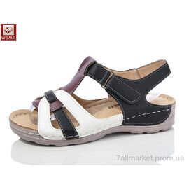 Босоніжки жіночі літні Літо 8883-2 (8 пар р.37-42) "WSMR" недорого оптом від прямого постачальника