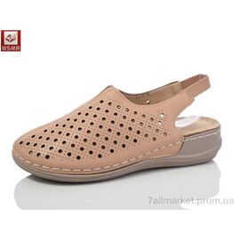 Туфлі жіночі стильні Літо 2518-8 (8 пар р.37-42) "WSMR" недорого оптом від прямого постачальника