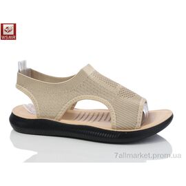 Босоніжки жіночі літні Літо F15-5 (8 пар р.37-42) "WSMR" недорого оптом від прямого постачальника