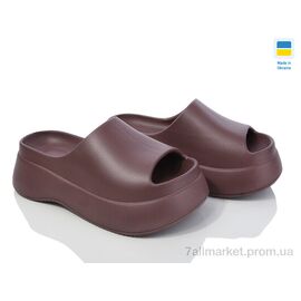 Шльопанці жіночі полегшені Літо 141 шоколад (6 пар р.37-41) "Golden Lion" недорого оптом від прямого постачальника