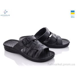 Шльопанці чоловічі пляжні Літо Крок 29 (12 пар р.41-45) "Acorus" недорого оптом від прямого постачальника