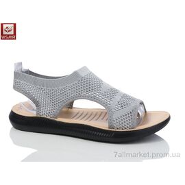 Фотография Босоножки женские летние Лето F10-4 (8 пар р.37-42) "WSMR" недорого оптом от прямого поставщика