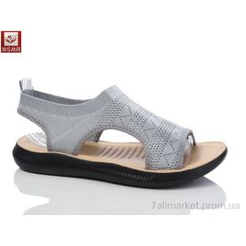 Фотография Босоножки женские летние Лето F03-4 (8 пар р.37-42) "WSMR" недорого оптом от прямого поставщика