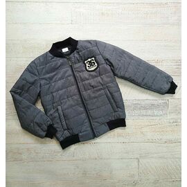 Куртка дитяча демісезонна на хлопчика 1901 d.grey р.128-152 "LIMA SPORT" недорого оптом від прямого постачальника