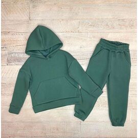 Костюм дитячий спортивний теплий на дівчинку 2345-1 green р.98-122 "LIMA SPORT" недорого оптом від прямого постачальника