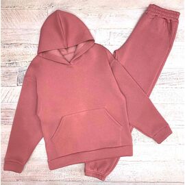 Костюм дитячий спортивний теплий на дівчинку 2342 powder р.164-176 "LIMA SPORT" недорого оптом від прямого постачальника