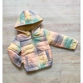 Куртка дитяча демісезонна на дівчинку 2205 yellow р.104-122 "LIMA SPORT" недорого оптом від прямого постачальника