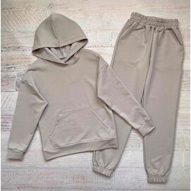 Фотография Костюм детский спортивный на девочку 2446 grey р.128-152 "LIMA SPORT" недорого оптом от прямого поставщика