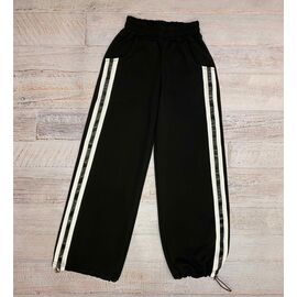 Фотография Штаны детские спортивные на девочку 2455 black р.134-158 "LIMA SPORT" недорого оптом от прямого поставщика