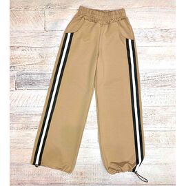 Фотография Штаны детские спортивные на девочку 2456 beige р.134-158 "LIMA SPORT" недорого оптом от прямого поставщика