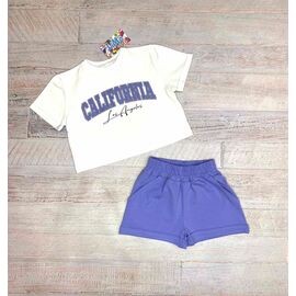 Костюм дитячий на дівчинку 2316 white-blue р.128-152 "LIMA SPORT" недорого оптом від прямого постачальника