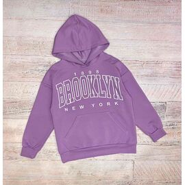 Худи дитячий на дівчинку 2410 purple р.134-158 "LIMA SPORT" недорого оптом від прямого постачальника