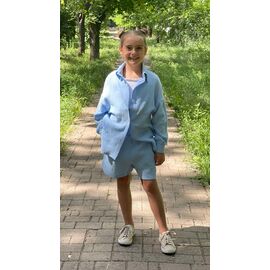 Фотография Костюм детский на девочку 2416 l.blue р.134-158 "LIMA SPORT" недорого оптом от прямого поставщика