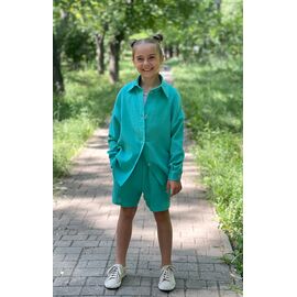 Фотография Костюм детский на девочку 2416-1 l.blue р.134-158 "LIMA SPORT" недорого оптом от прямого поставщика