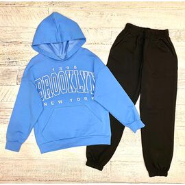 Фотография Костюм детский спортивный на девочку 2410 l.blue р.134-158 "LIMA SPORT" недорого оптом от прямого поставщика