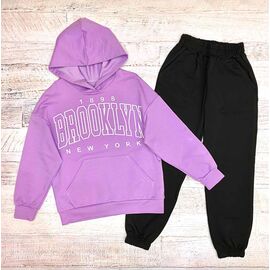 Фотография Костюм детский спортивный на девочку 2410 lilac р.134-158 "LIMA SPORT" недорого оптом от прямого поставщика