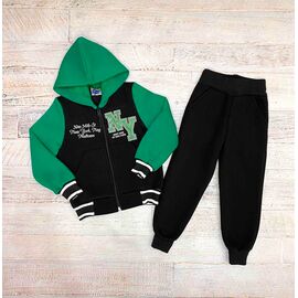 Костюм дитячий спортивний теплий на хлопчика 2317 green р.98-122 "LIMA SPORT" недорого оптом від прямого постачальника