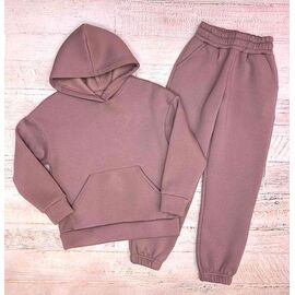 Фотография Костюм детский спортивный тёплый на девочку 2346 beige р.134-158 "LIMA SPORT" недорого оптом от прямого поставщика