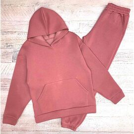 Фотография Костюм детский спортивный тёплый на девочку 2347 powder р.158-176 "LIMA SPORT" недорого оптом от прямого поставщика