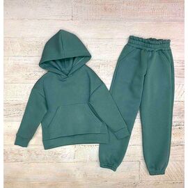 Фотография Костюм детский спортивный тёплый на девочку 2432 green р.104-128 "LIMA SPORT" недорого оптом от прямого поставщика