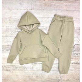 Фотография Костюм детский спортивный тёплый на девочку 2432 grey р.104-128 "LIMA SPORT" недорого оптом от прямого поставщика