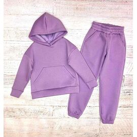Фотография Костюм детский спортивный тёплый на девочку 2432 lilac р.104-128 "LIMA SPORT" недорого оптом от прямого поставщика