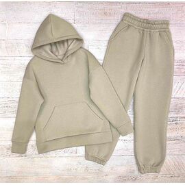 Фотография Костюм детский спортивный тёплый на девочку 2346 grey р.134-158 "LIMA SPORT" недорого оптом от прямого поставщика