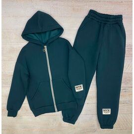 Фотография Костюм детский спортивный тёплый на девочку 2434 green р.134-158 "LIMA SPORT" недорого оптом от прямого поставщика