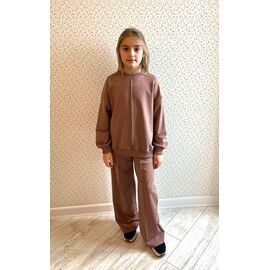 Костюм дитячий спортивний на дівчинку 2500 beige р.134-158 "LIMA SPORT" недорого оптом від прямого постачальника