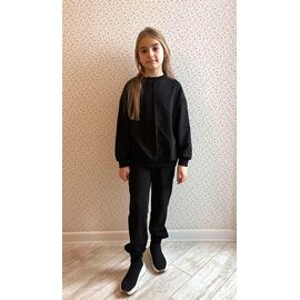 Фотография Костюм детский спортивный на девочку 2500-1 black р.134-158 "LIMA SPORT" недорого оптом от прямого поставщика