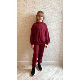 Фотография Костюм детский спортивный на девочку 2500-1 wine р.134-158 "LIMA SPORT" недорого оптом от прямого поставщика