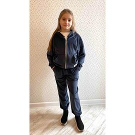 Фотография Костюм детский спортивный на девочку 2502 navy р.134-158 "LIMA SPORT" недорого оптом от прямого поставщика