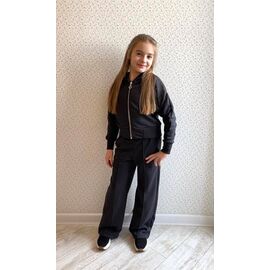 Фотография Костюм детский спортивный на девочку 2404 black р.134-158 "LIMA SPORT" недорого оптом от прямого поставщика