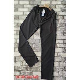 Штани спортивні чоловічі 10130 black р.2XL-5XL "VICTORY" недорого оптом від прямого постачальника