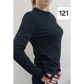 Фотография Свитер женский 121 black р.S-XL "VICTORY" недорого оптом от прямого поставщика