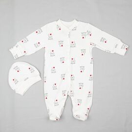 Комплект дитячий на дівчинку 40-14 white р.50 "Webi" недорого оптом від прямого постачальника