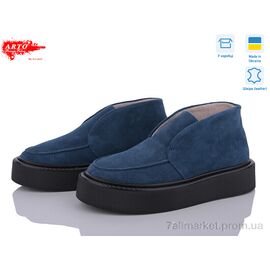 Черевики жіночі стильні Весна/осінь 0510 син.з. (6 пар р.36-40) "ARTO" недорого оптом від прямого постачальника