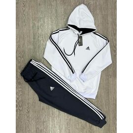 Фотография Костюм спортивный мужской 209 white-black р.M-3XL "Verton" недорого оптом от прямого поставщика