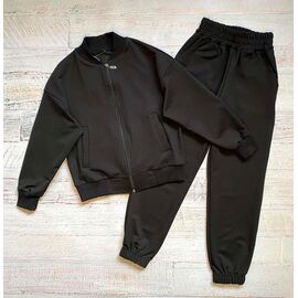 Костюм дитячий спортивний на хлопчика 2506-1 black р.134-158 "LIMA SPORT" недорого оптом від прямого постачальника