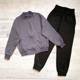 Костюм дитячий спортивний на хлопчика 2506-1 grey р.134-158 "LIMA SPORT" недорого оптом від прямого постачальника