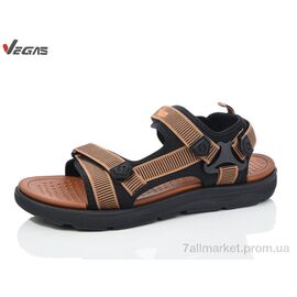 Сандалії чоловічі літні Літо A202-4 (8 пар р.41-46) "Supo-Vegas" недорого оптом від прямого постачальника
