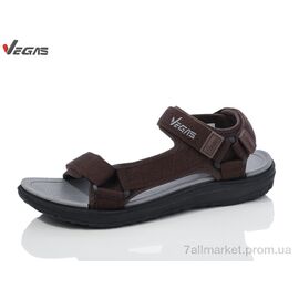 Сандалії чоловічі літні Літо A207-4 (8 пар р.41-46) "Supo-Vegas" недорого оптом від прямого постачальника
